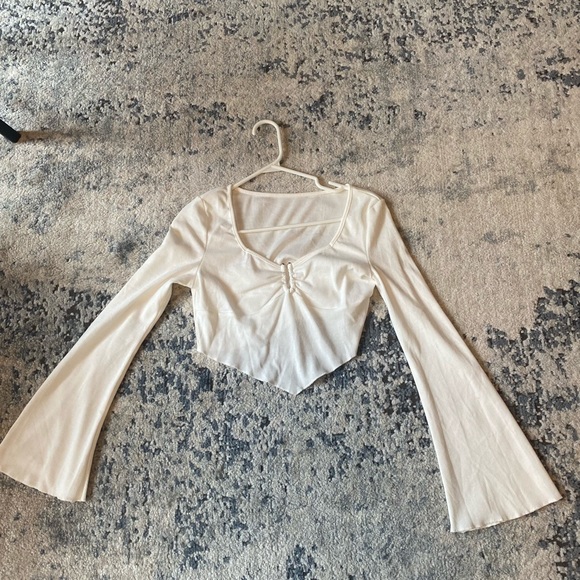 Cropped asymmetrical top - Picture 6 of 6